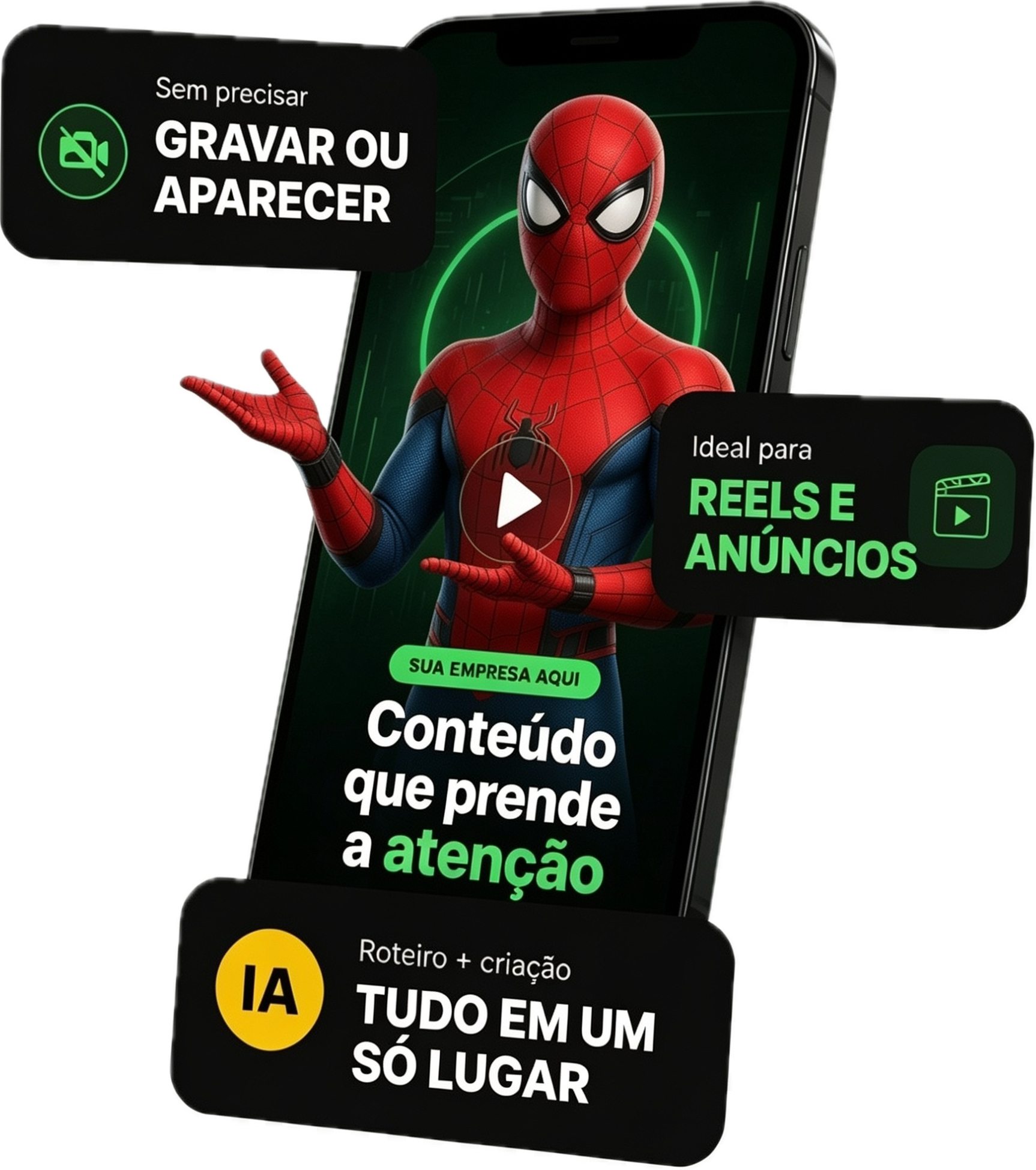 Vídeos com Inteligência Artificial para empresas